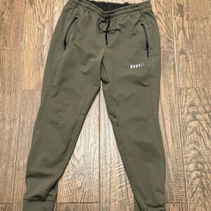 NOBULL Green Sweatpants with Tapered Ankles
